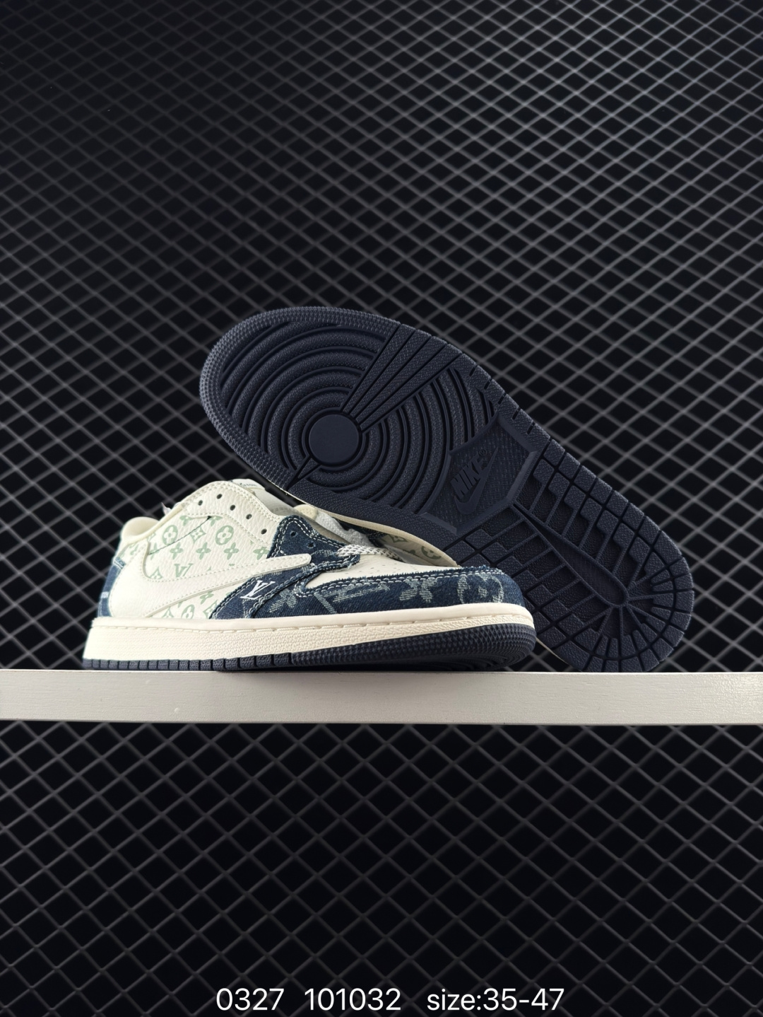 Travis Scott x Fragment Design x Jordan Air Jordan 1 Low OG SP MLB